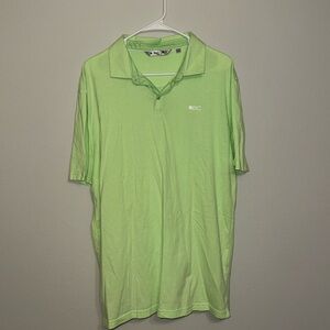Black Clover Live Lucky Comfort Golf Polo - Green - XL.  Y